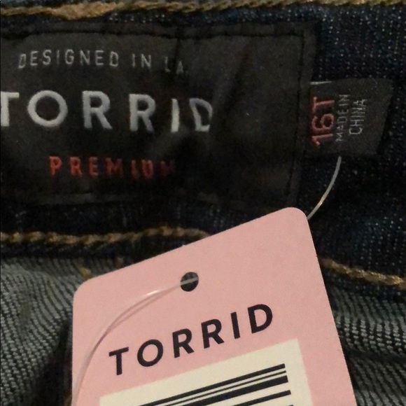 Torrid Premium Boyfriend Jean W/ Patch Embroidery - Picture 5 of 6